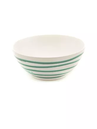 GMUNDNER KERAMIK | Schüssel rund "Grün Geflammt" 20cm | 